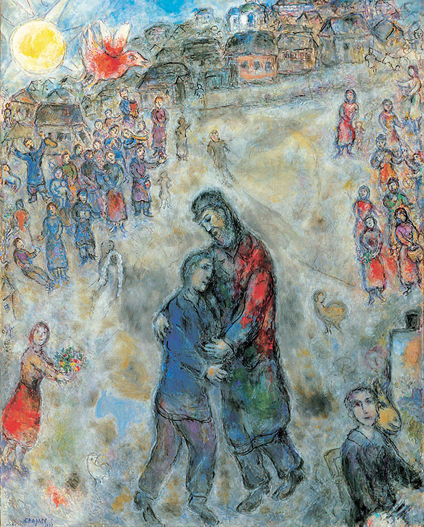 Il figliol prodigo (1975-76), olio su tela
